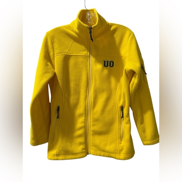 Columbia Jackets & Blazers - Columbia Oregon Ducks Fleece Zip Up Jacket